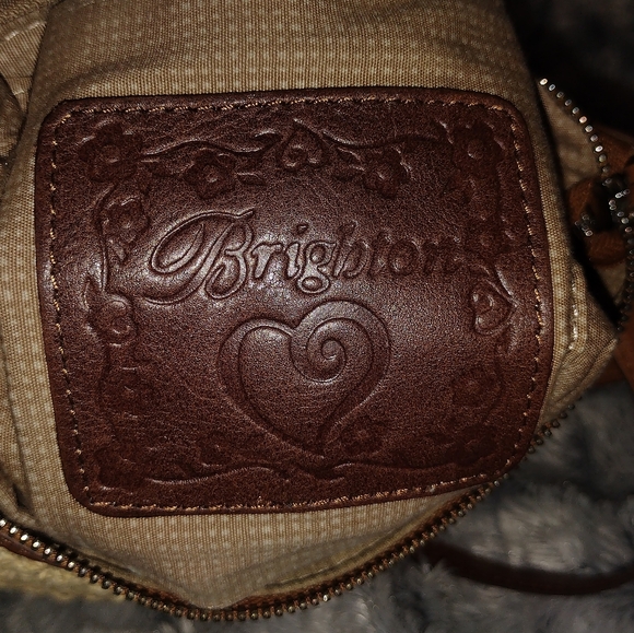 Brighton Stylish Cream and Brown Women's Bag - Picture 10 of 10